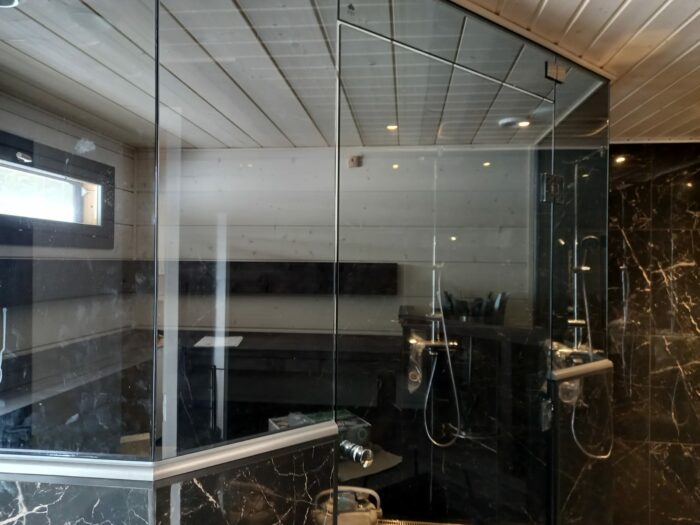 Hirsitalon sauna