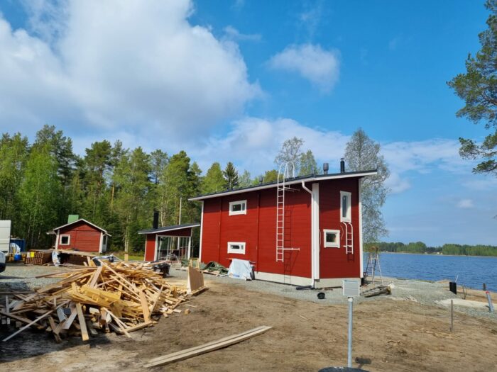 Hirsimökki Oulujärvi