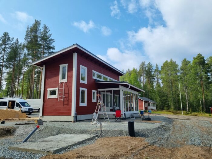 Hirsimökki Oulujärvi