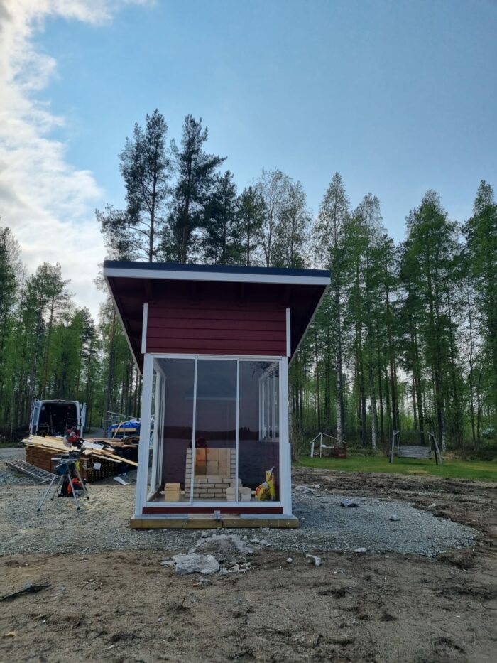 Hirsimökki Oulujärvi