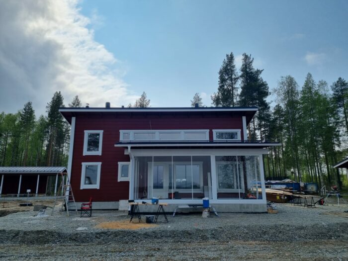 Hirsimökki Oulujärvi