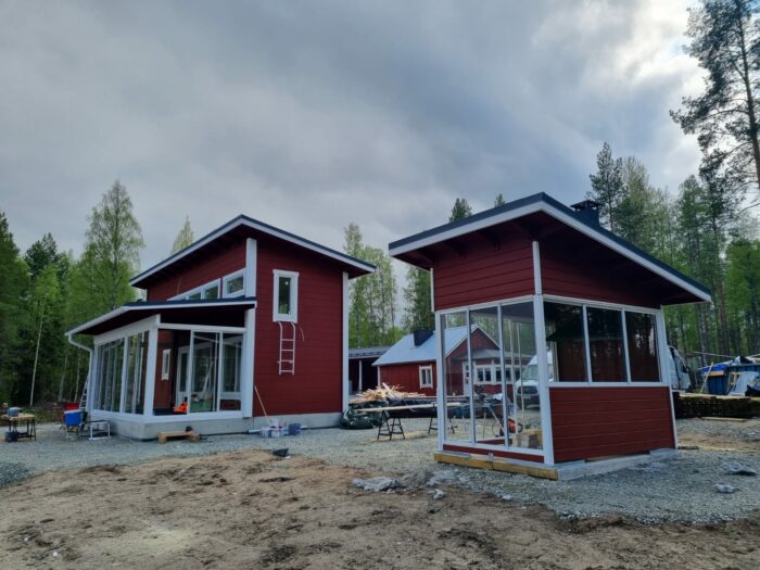 Hirsimökki Oulujärvi